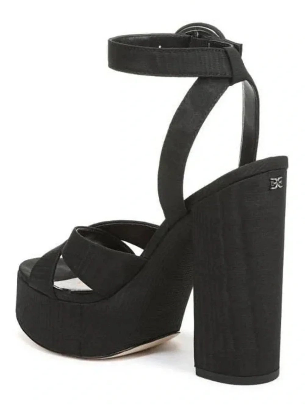 Sam Edelman Black Savannah Platform Sandal